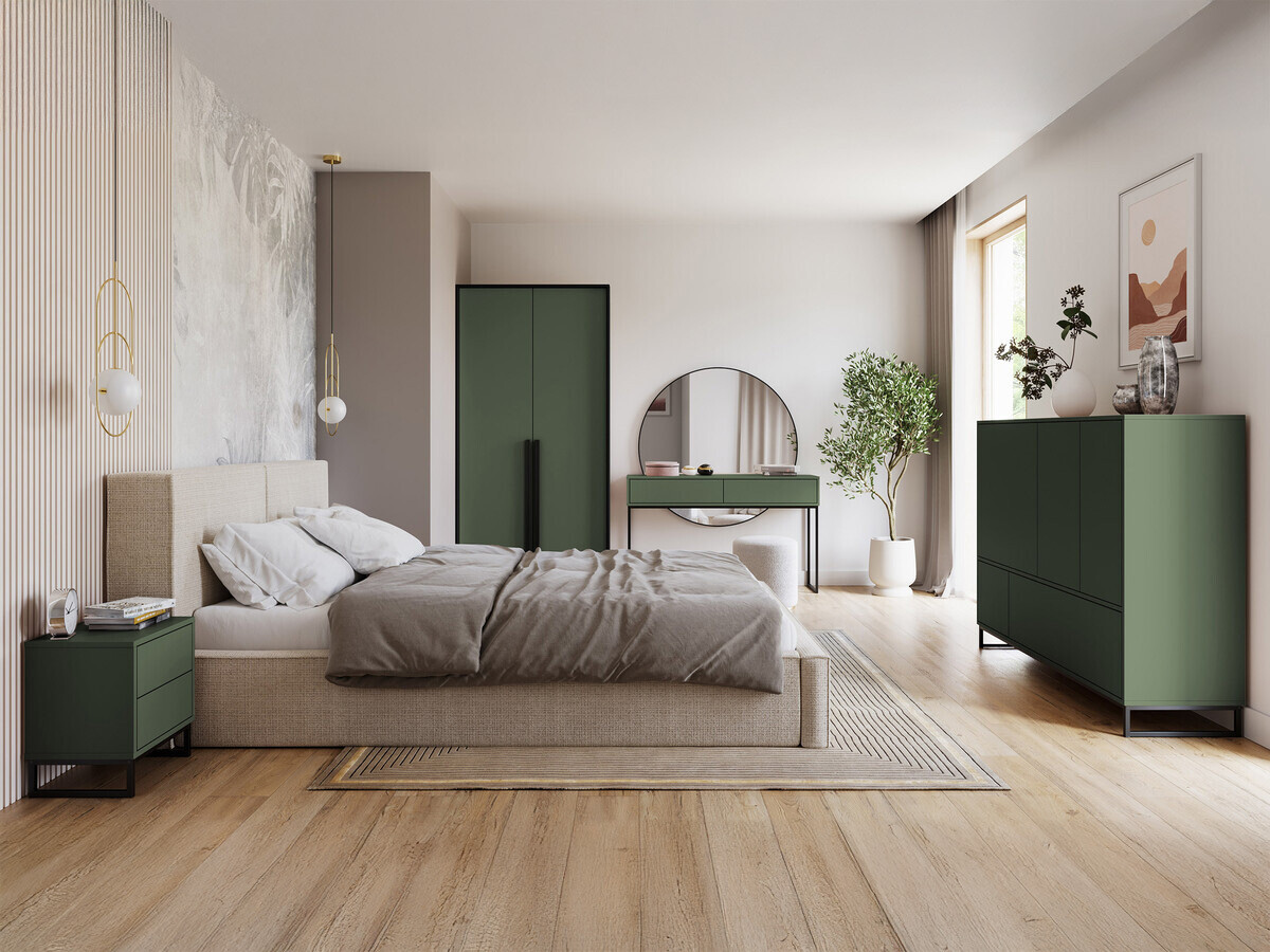 Гардероб Calcalo 100 (Зелен)