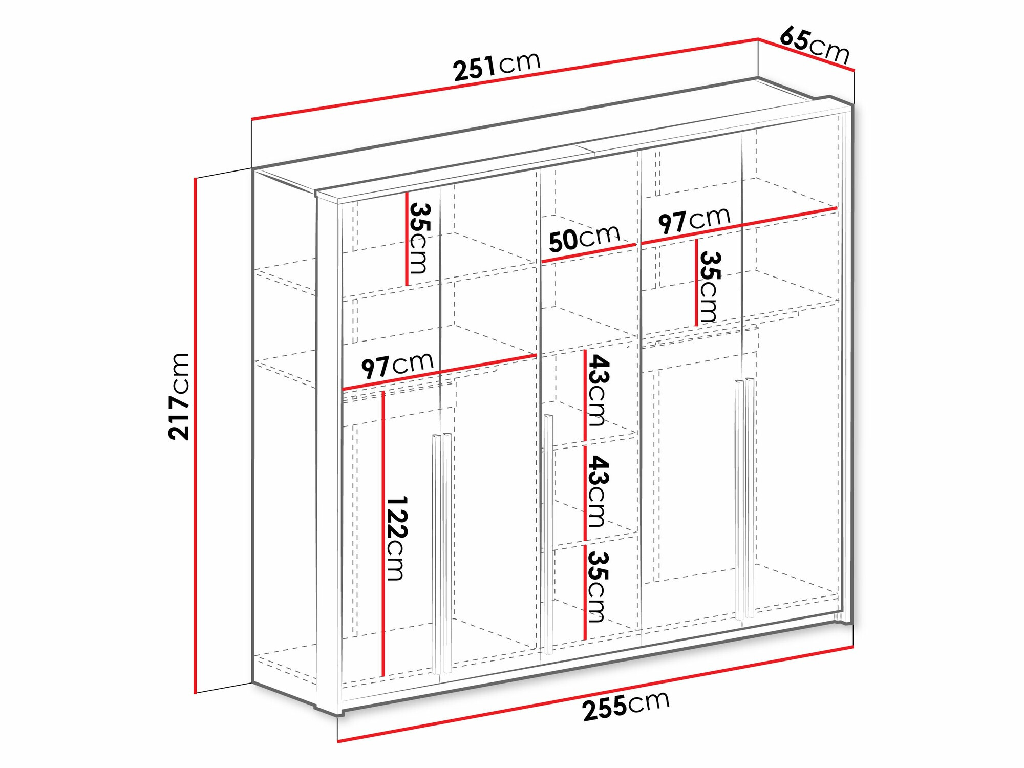 Гардероб Calcalo 102 (Зелен)