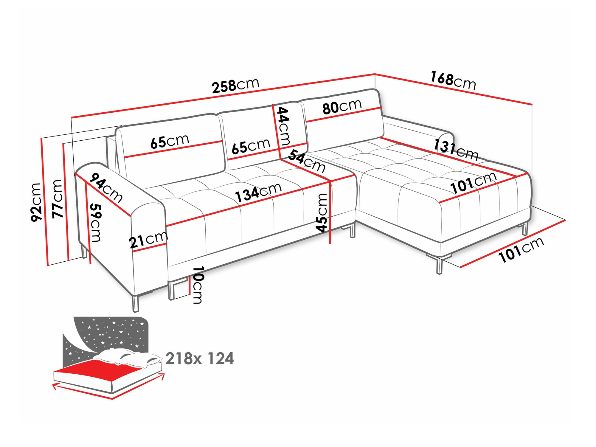 Ъглов диван Stonecrest 100 (Velo 621)