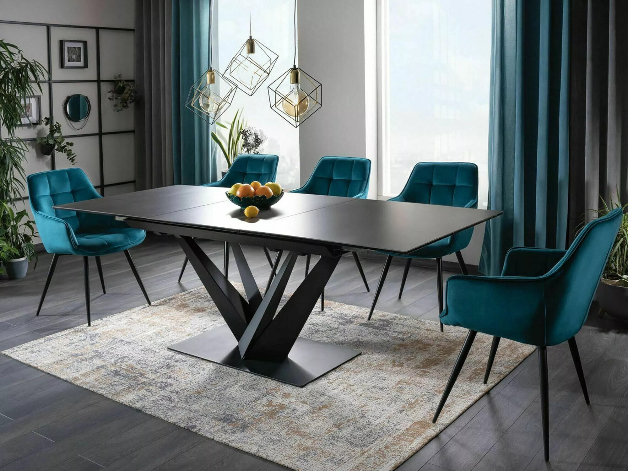 Стол Detroit 567 (Тюркоаз)