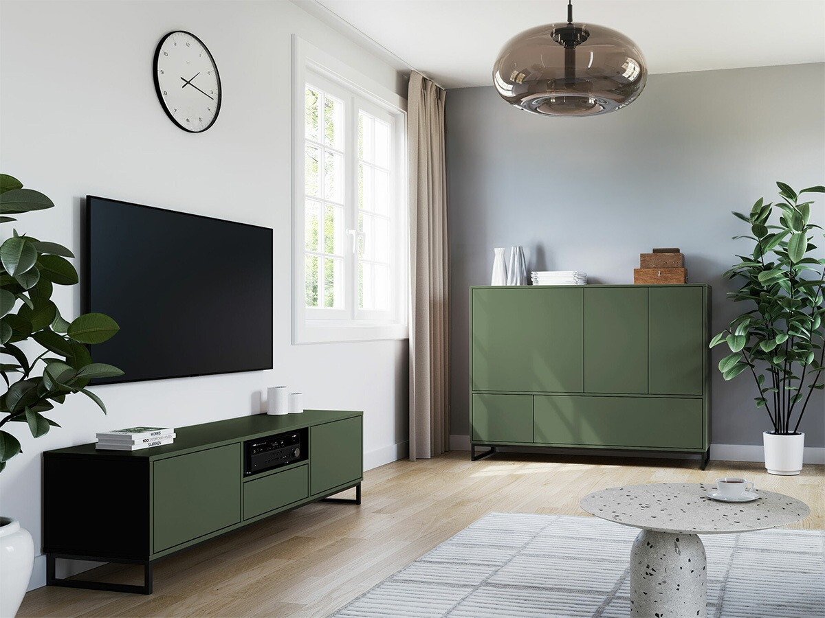 Комплект за хол Calcalo 109 (Зелен)