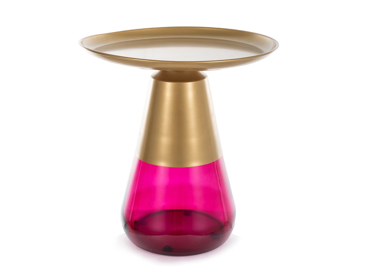 Масичка за кафе Detroit 573 (Златно + Пурпурен)