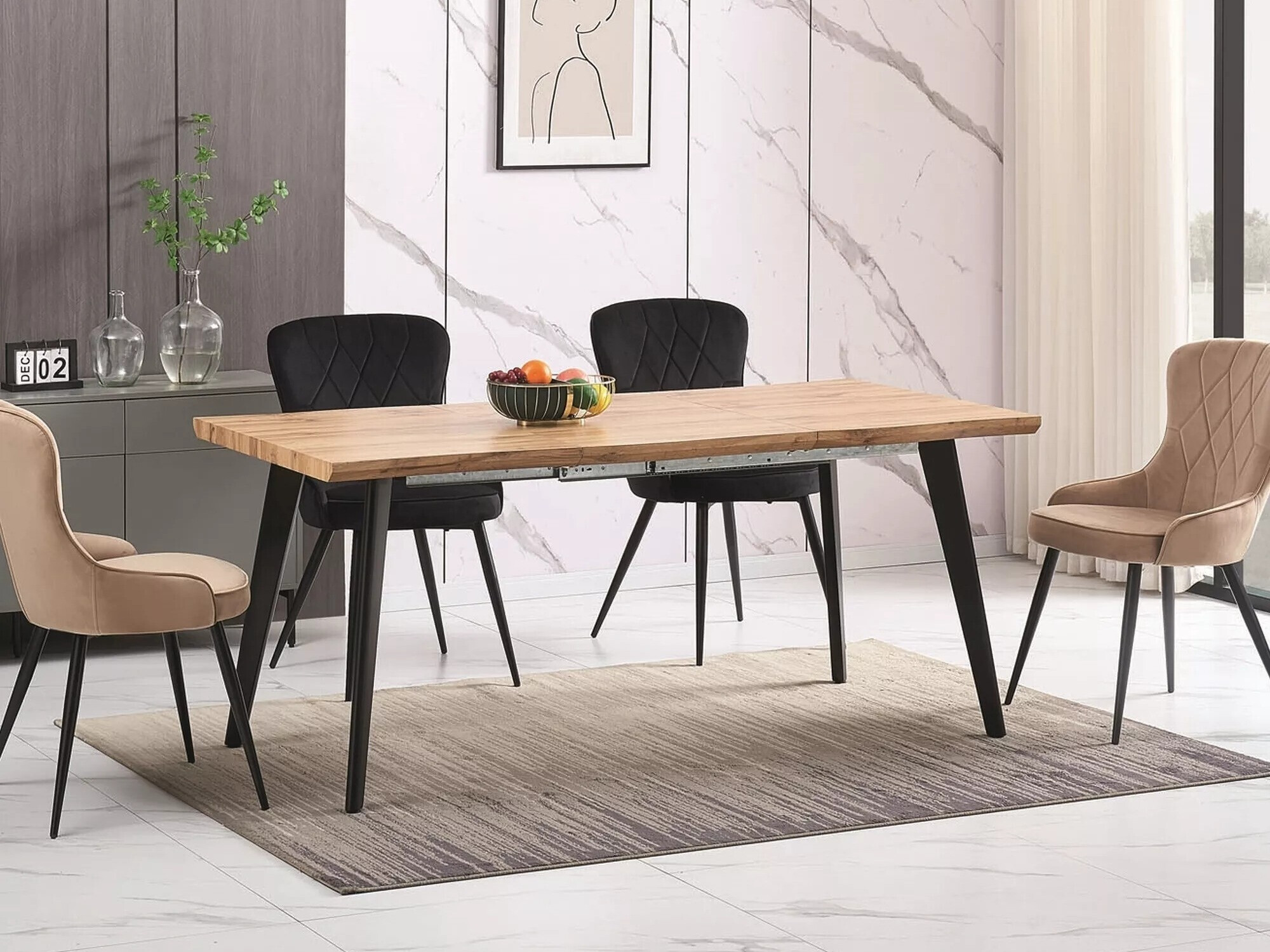 Маса Detroit 583 (Дъб)