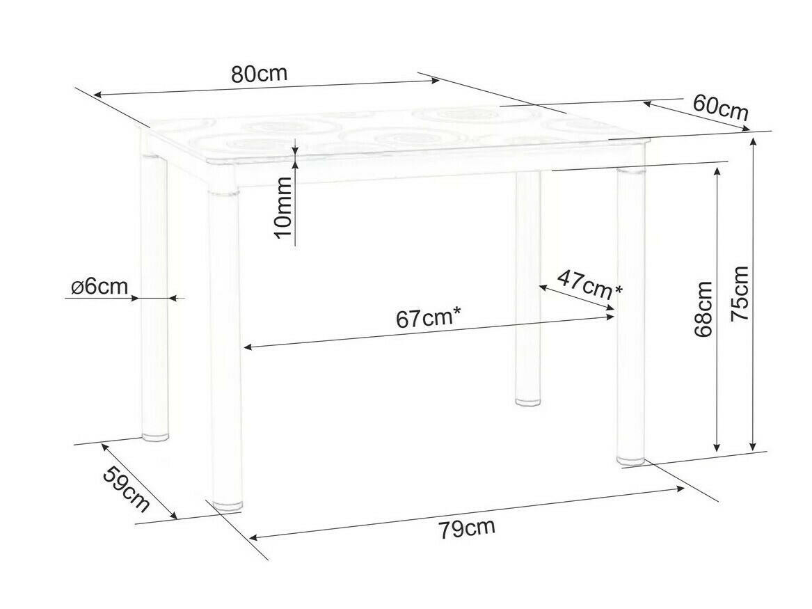 Маса Detroit 588 (Artisan дъб)