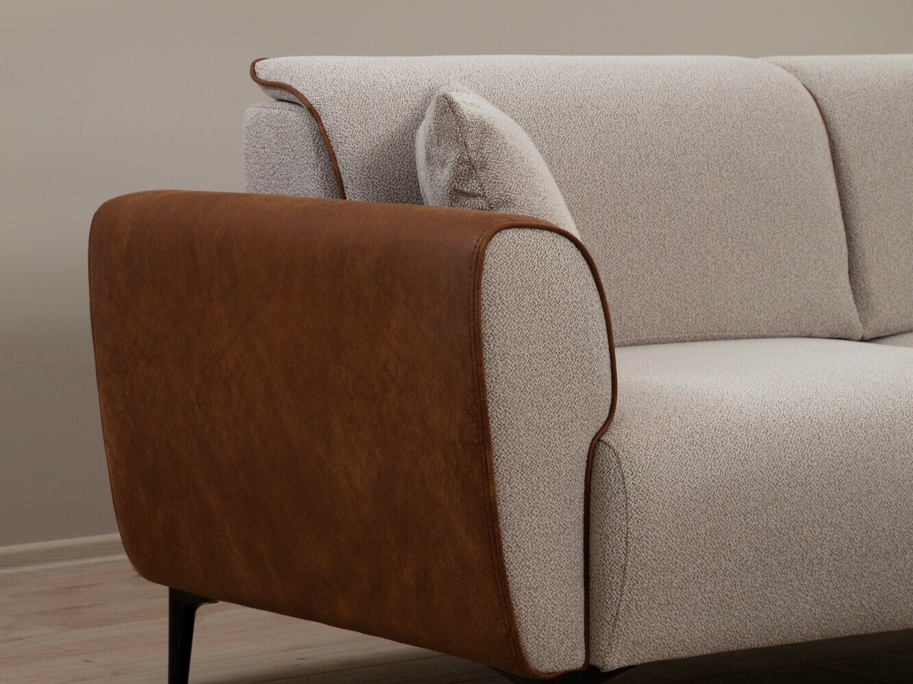 Диван Altadena 593 (Кафяв + Бежов)