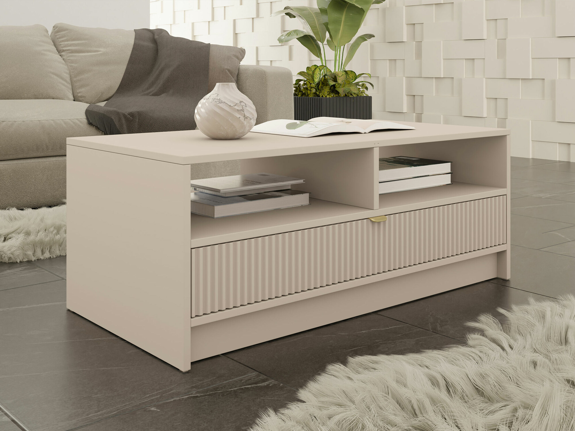 Масичка за кафе Comfivo Papilio (Бежов)