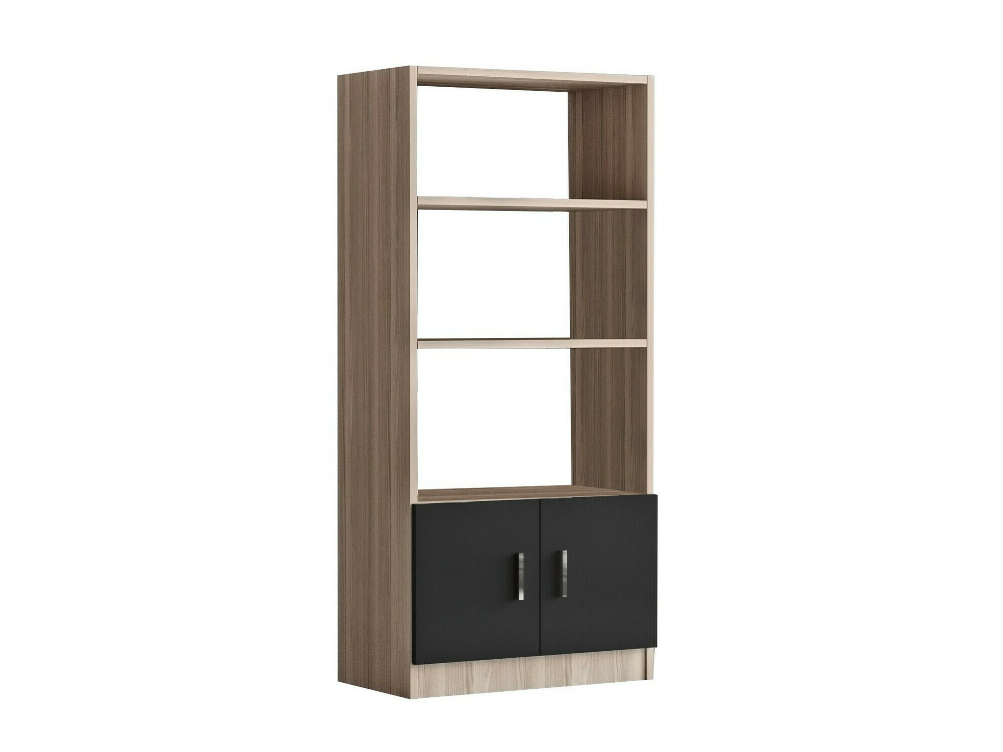 Етажерка Kailua 2256 (Черен + Дъб)