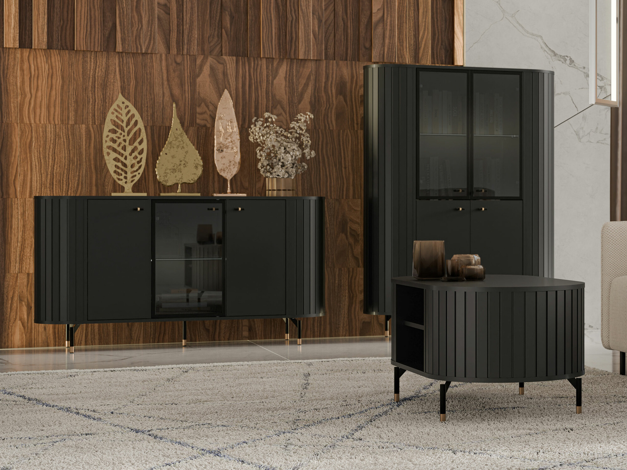 Масичка за кафе Novmono 105 (Черен)