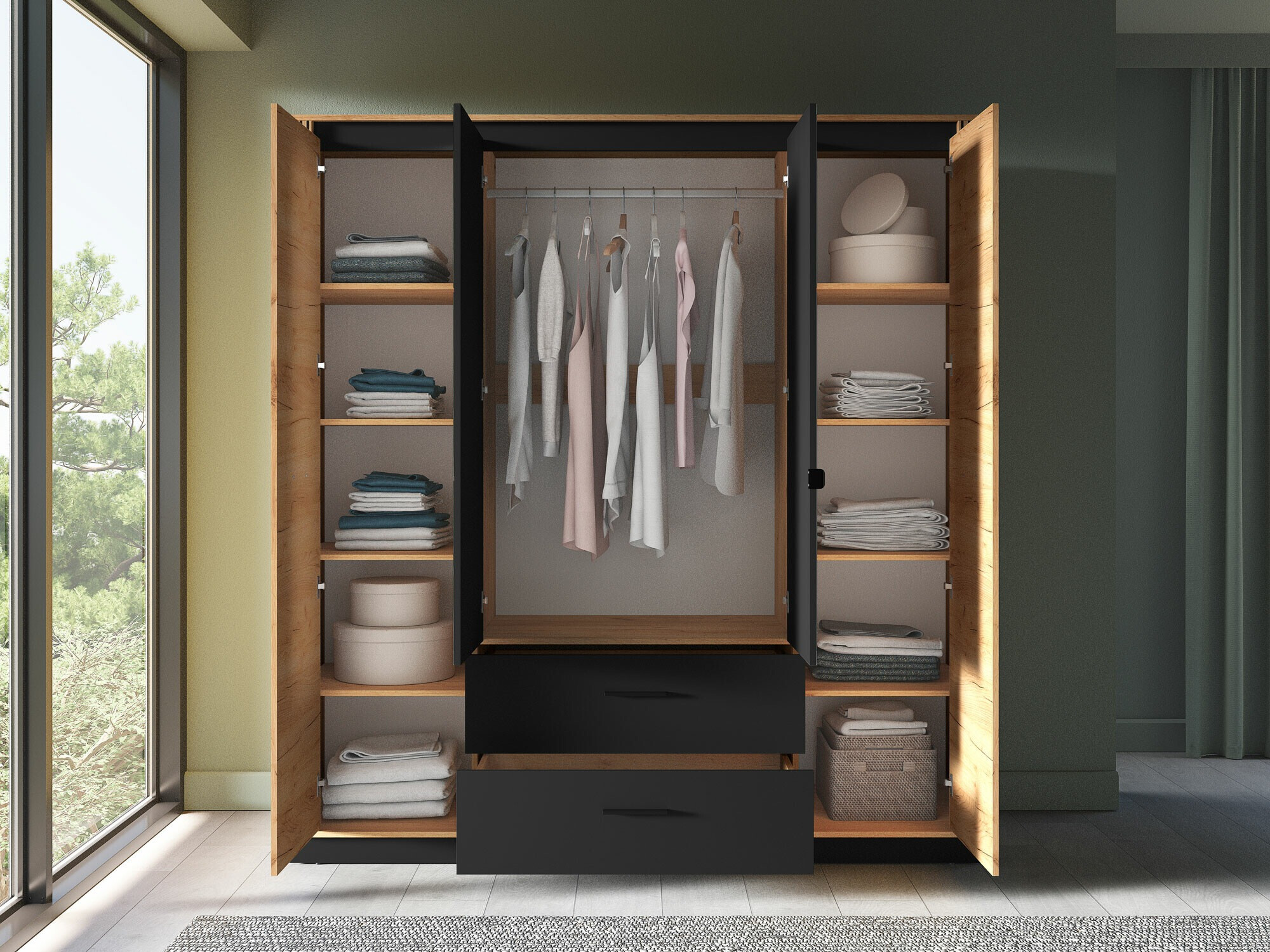 Гардероб Livluo 100