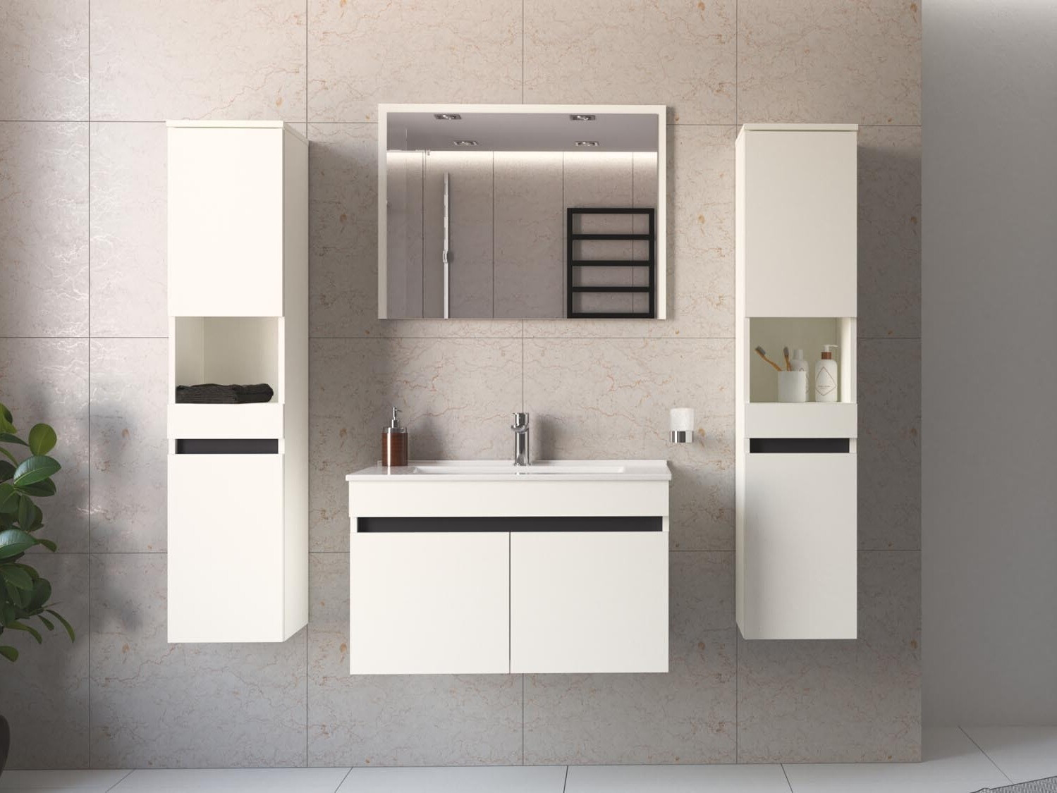 Комплект за баня Benfelo 106