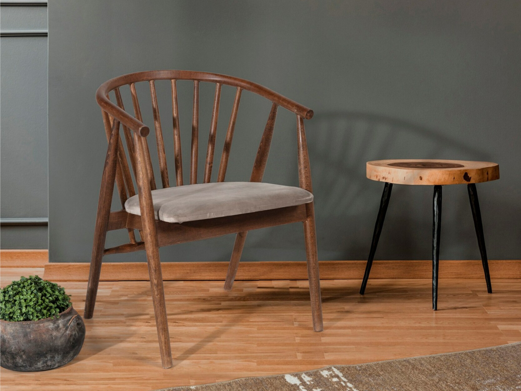 Стол Kailua 2258 (Бежов + Орех)