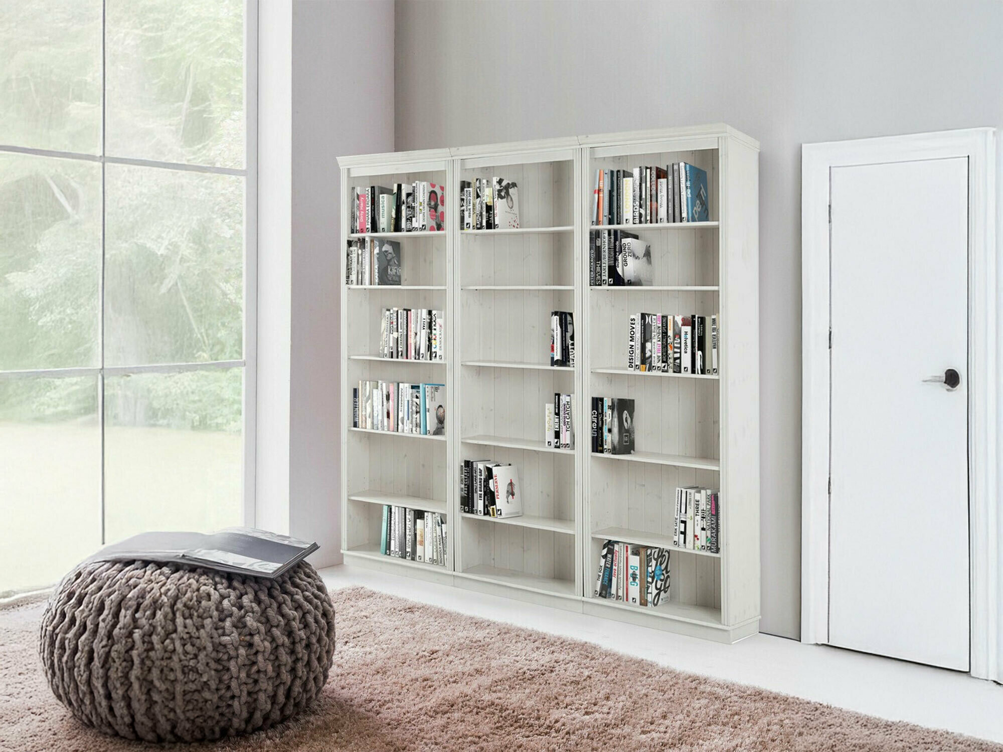 Комплект етажерки Saltoro 110 (Бял)