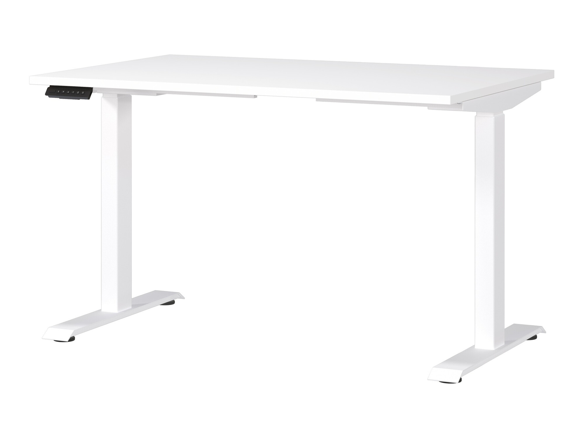 Офис бюро с регулируема височина Feltoru 112 (Бял)