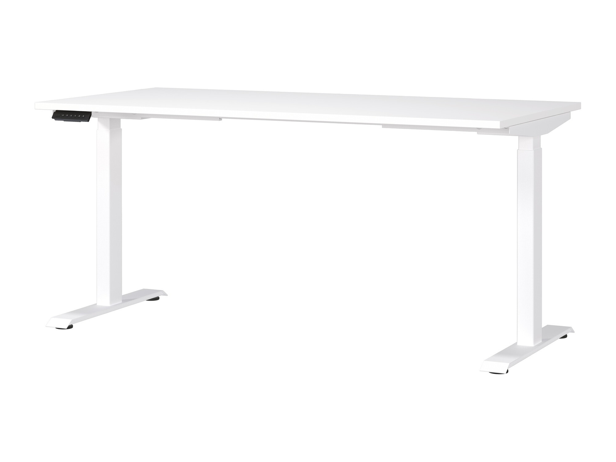 Офис бюро с регулируема височина Feltoru 113 (Бял)