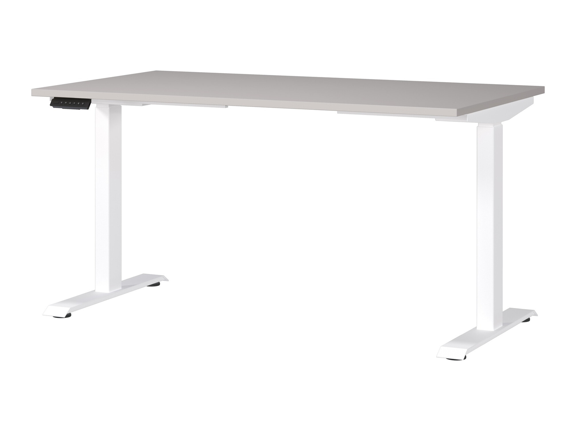 Офис бюро с регулируема височина Sacramento 415 (Casmere + Бял)