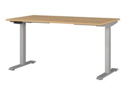 Офис бюро с регулируема височина Sacramento 415 (Grandson дъб + Сребро)