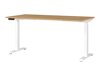 Офис бюро с регулируема височина Sacramento 416 (Grandson дъб + Бял)