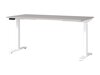 Офис бюро с регулируема височина Sacramento 416 (Сив + Бял)