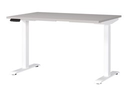 Офис бюро с регулируема височина Sacramento 417 (Сив + Бял)
