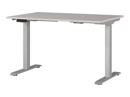 Офис бюро с регулируема височина Sacramento 417 (Сив + Сребро)
