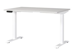 Офис бюро с регулируема височина Sacramento 417 (Светло сив + Бял)