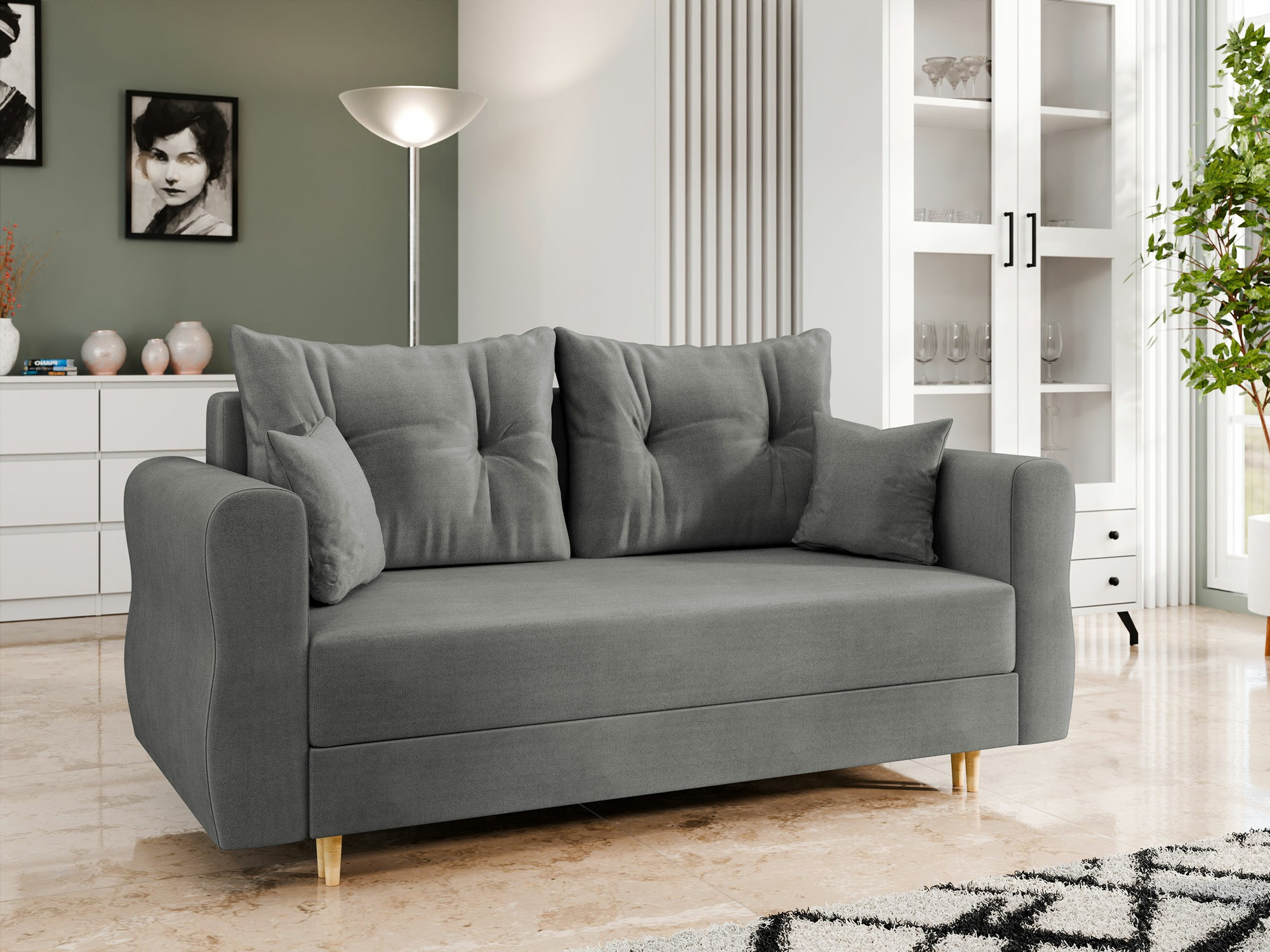 Разтегателен диван Veldala 100 (Manila 16)