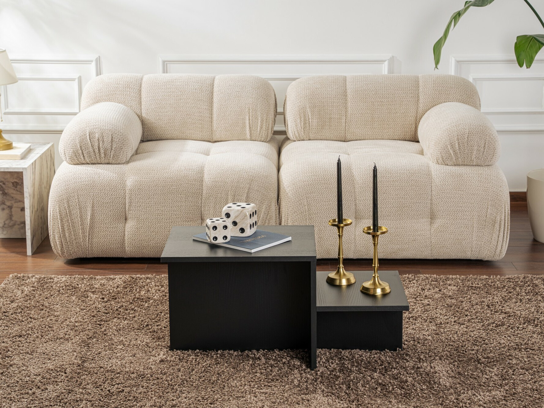 Масичка за кафе Novato 104 (Черен)