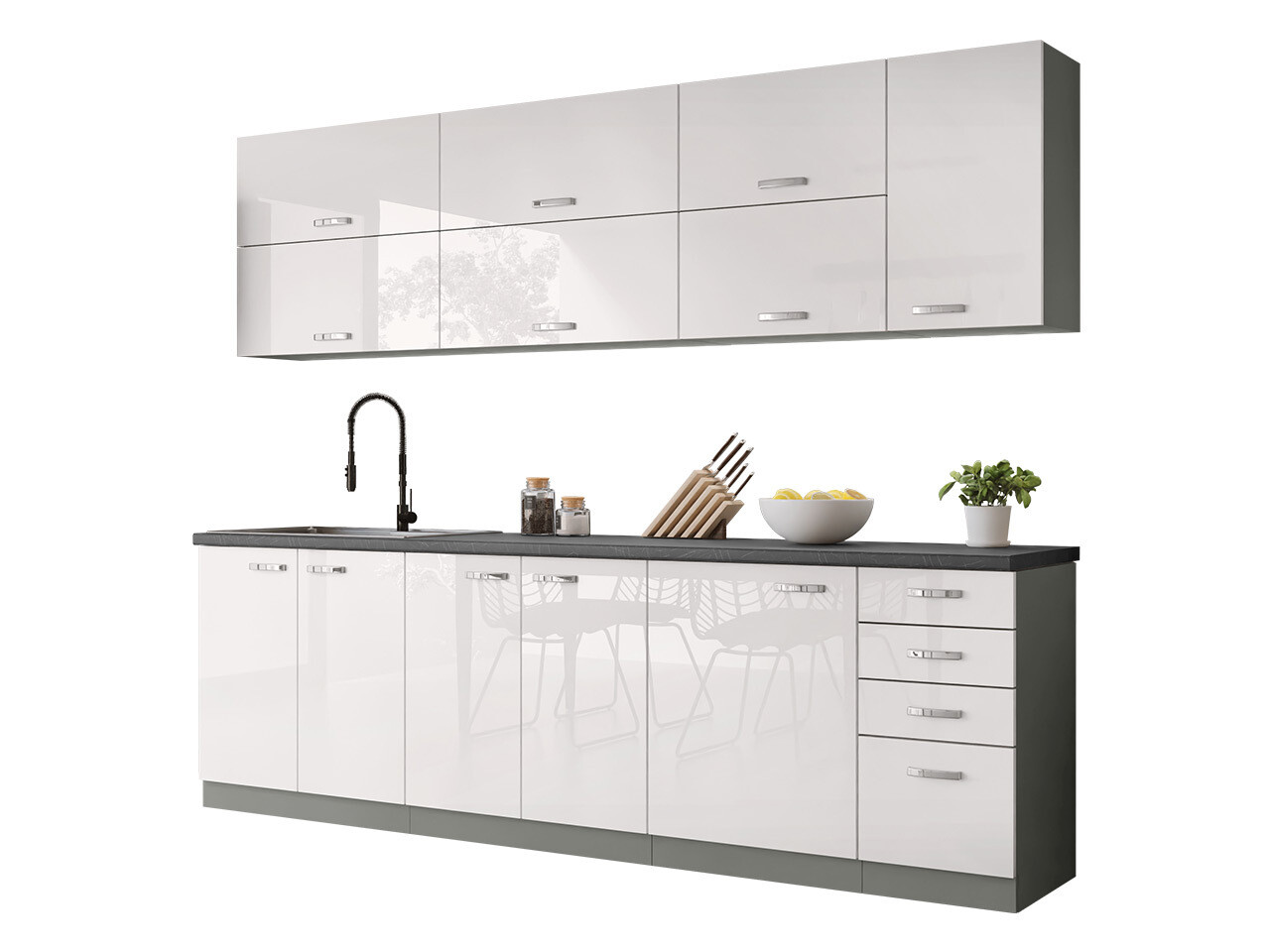 Модулен кухненски комплект Multi White 123