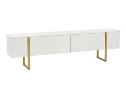 ТВ шкаф Novato 105 (Бял + Златно)