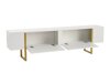ТВ шкаф Novato 105 (Бял + Златно)