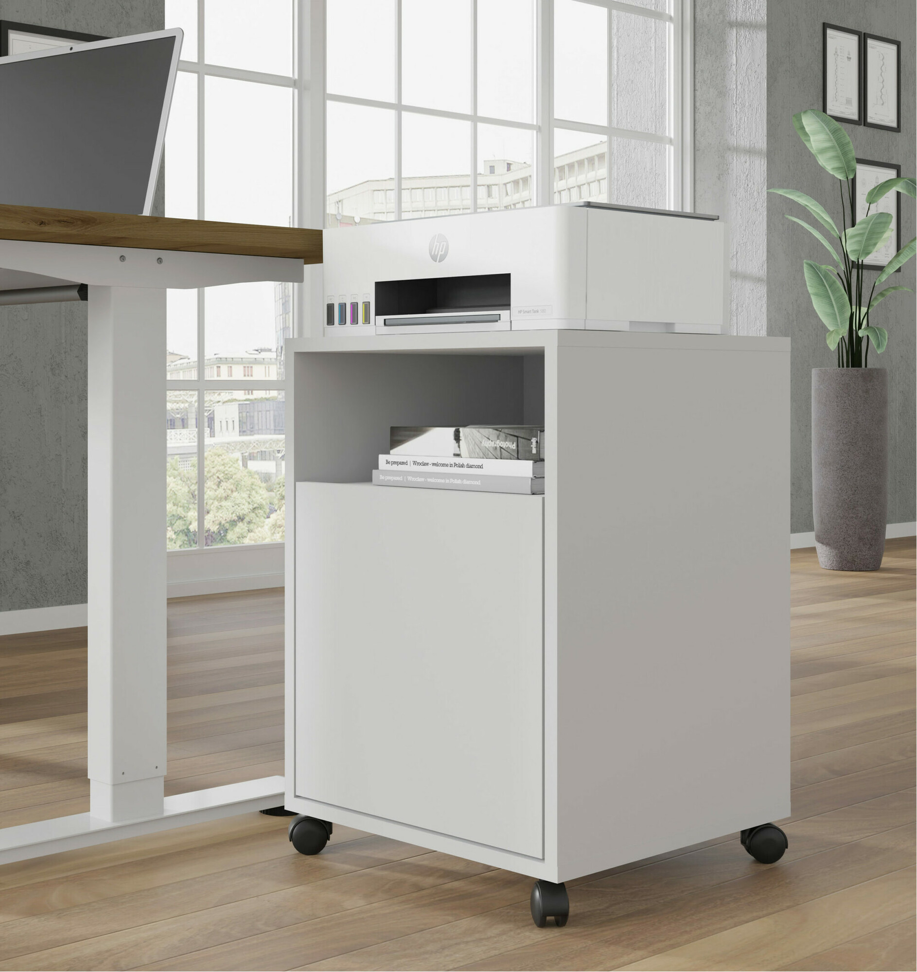 Контейнер Buffalo 190 (Бял)