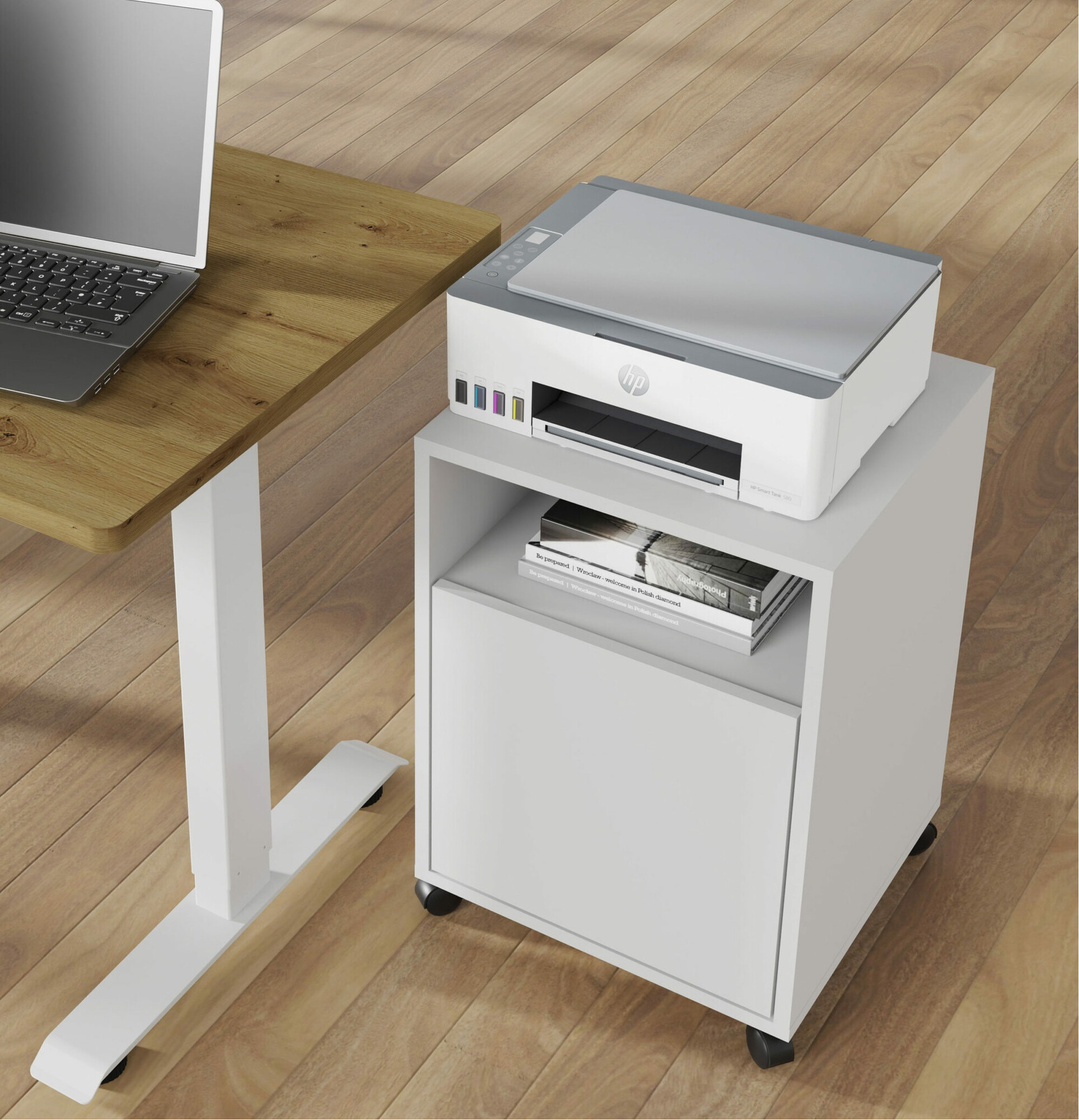 Контейнер Buffalo 190 (Бял)