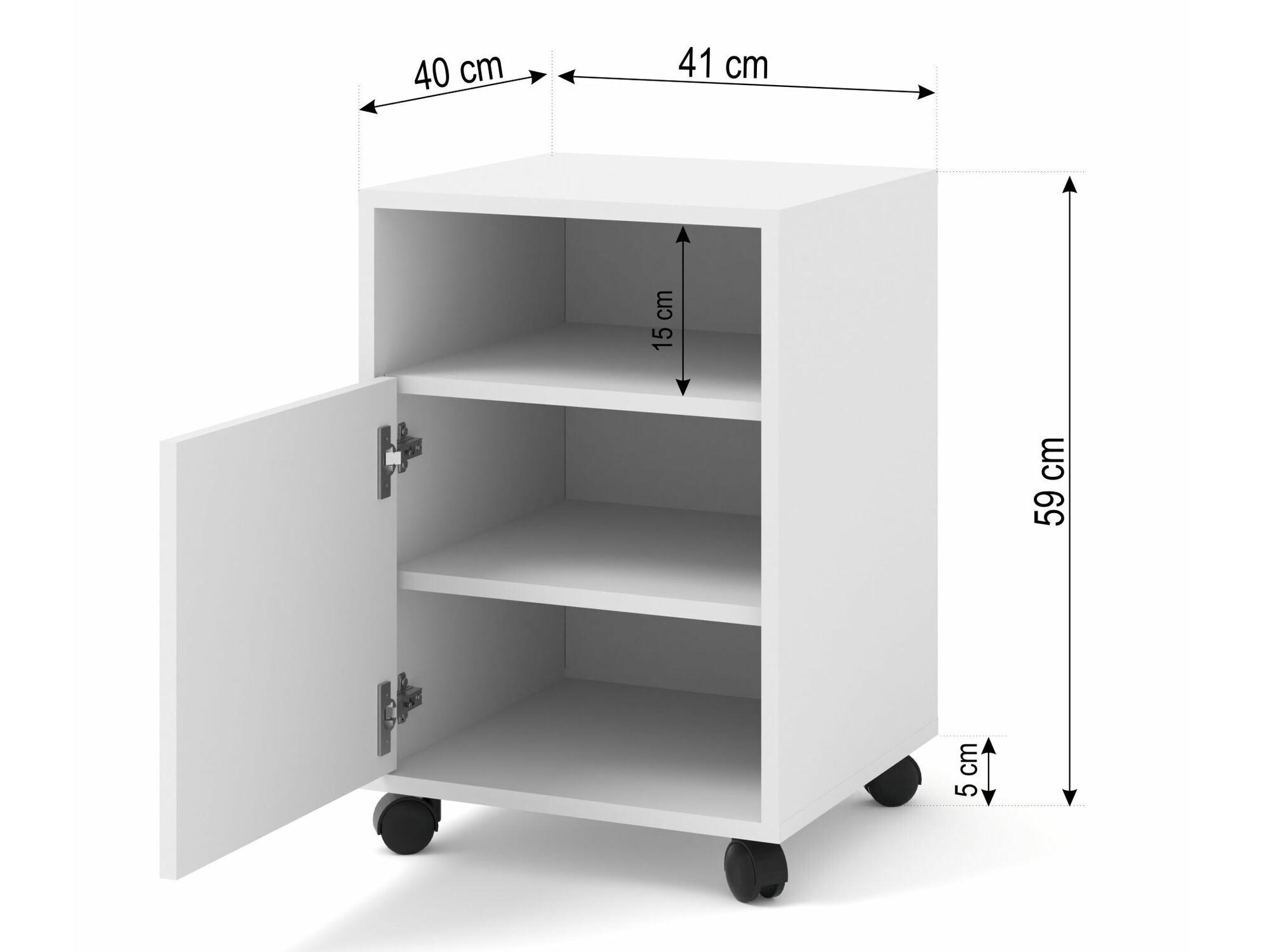 Контейнер Buffalo 190 (Бял)