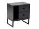 Нощно шкафче Novato 109 (Черен)