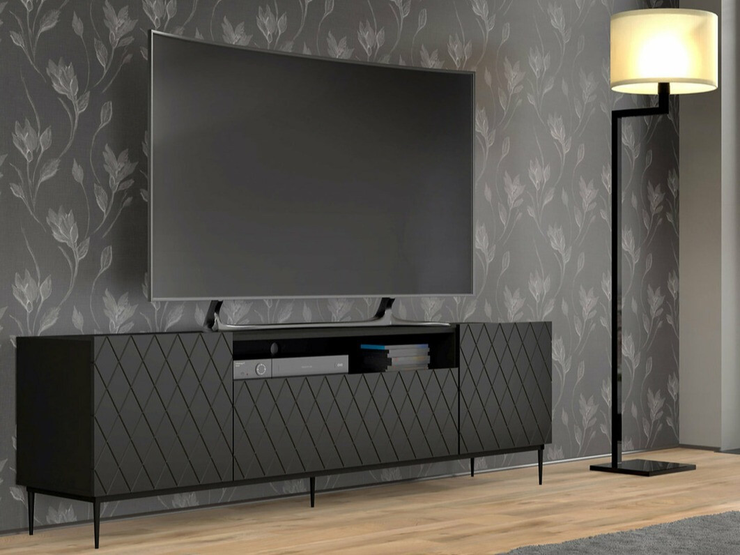 ТВ шкаф Melmoro 103 (Черен)