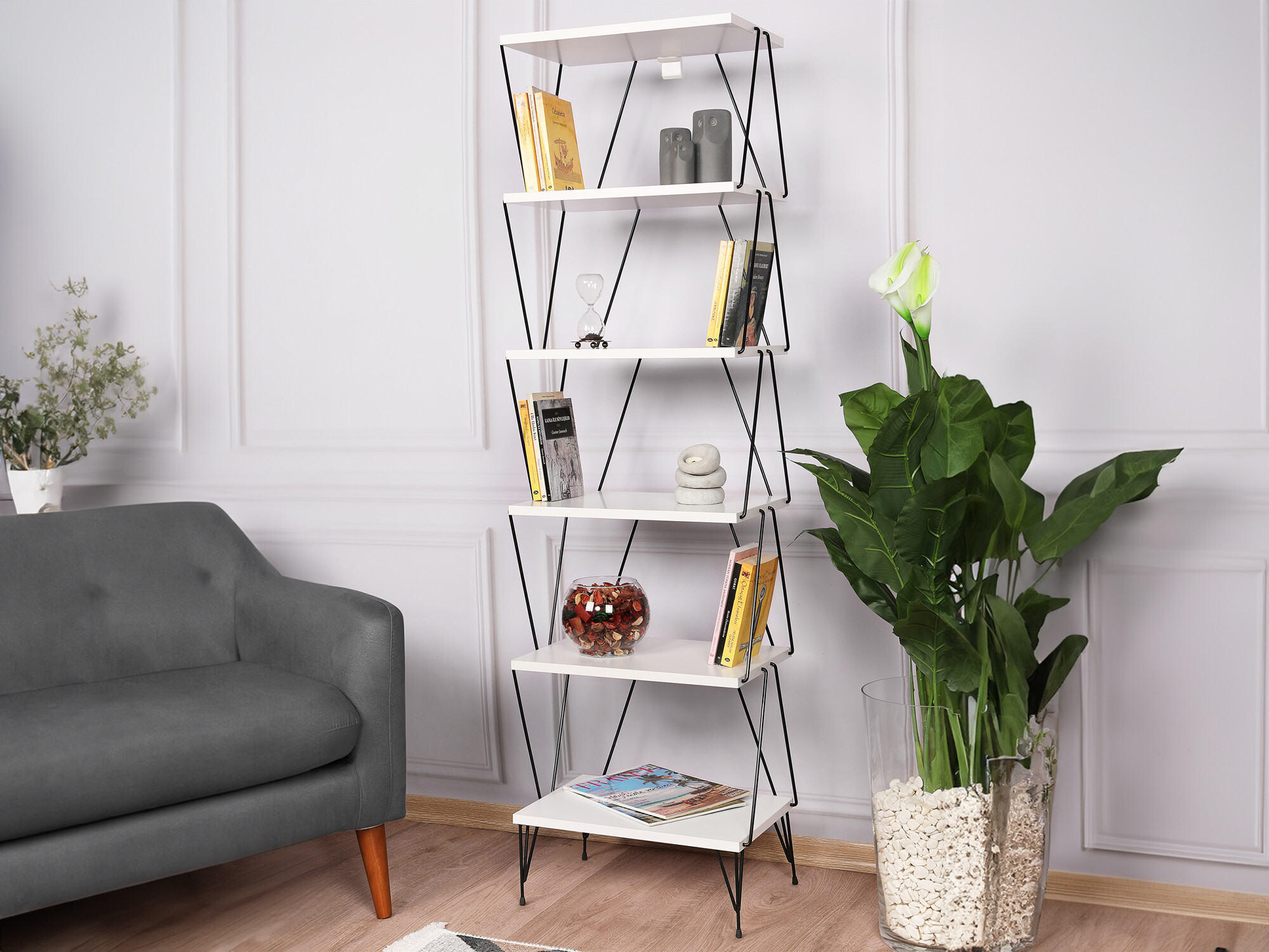 Етажерка Kailua 1044 (Бял)