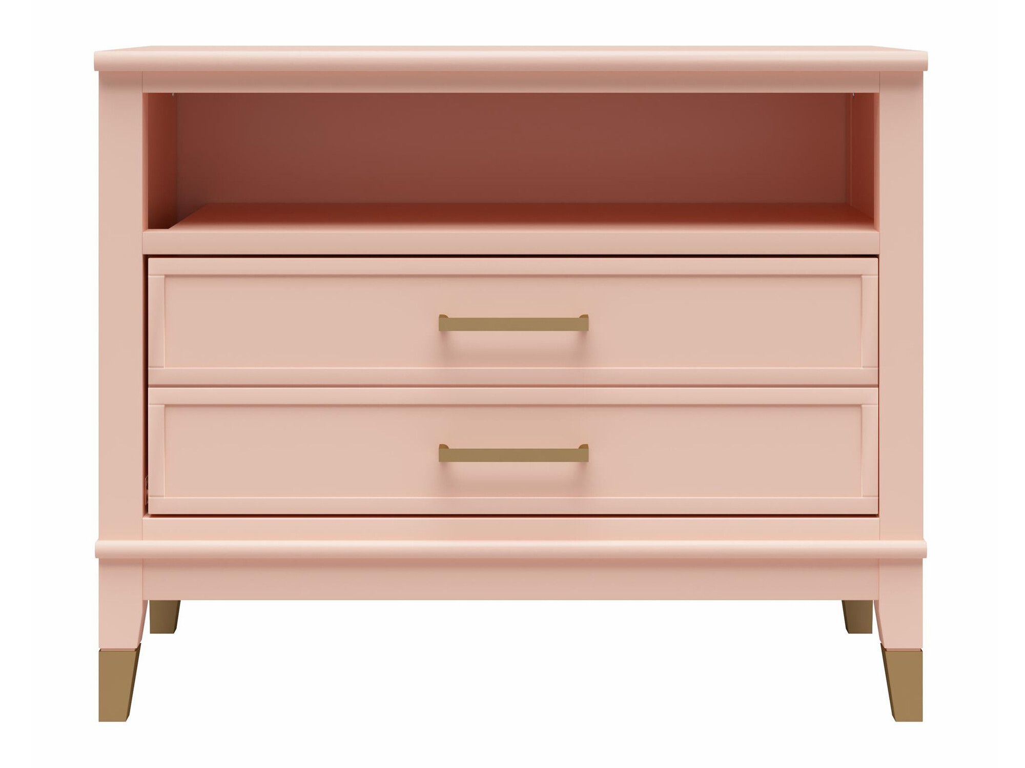 Нощно шкафче CosmoLiving by Cosmopolitan Belromu 107 (Роза)