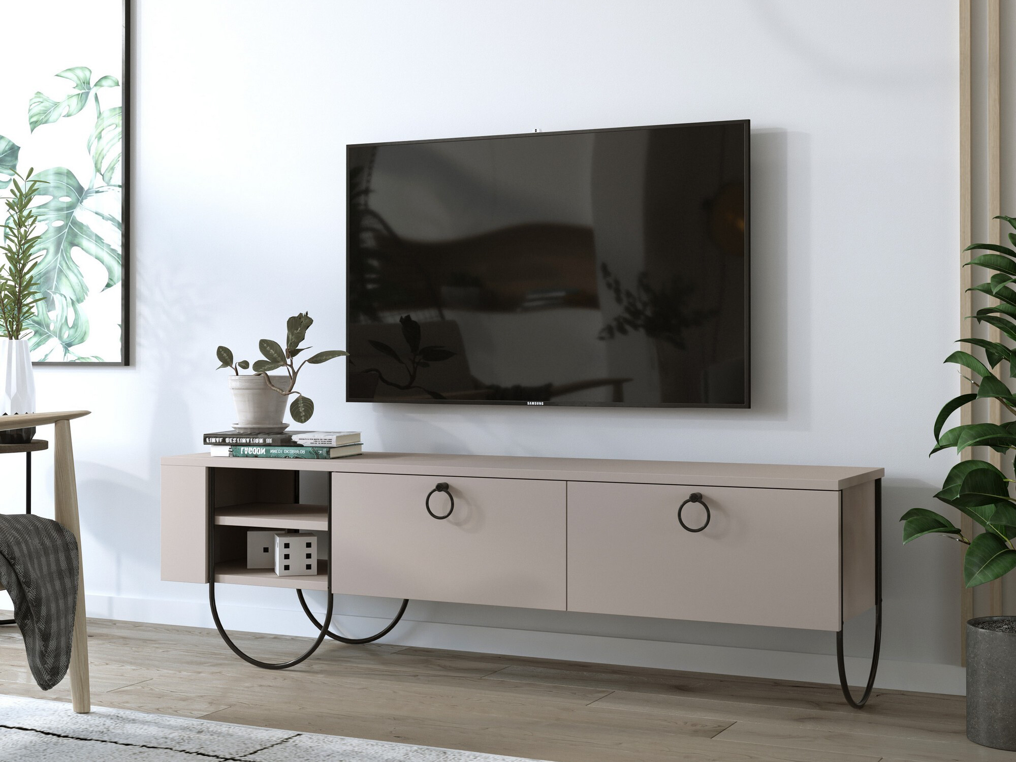 ТВ шкаф Kailua 1046 (Светлокафяво)