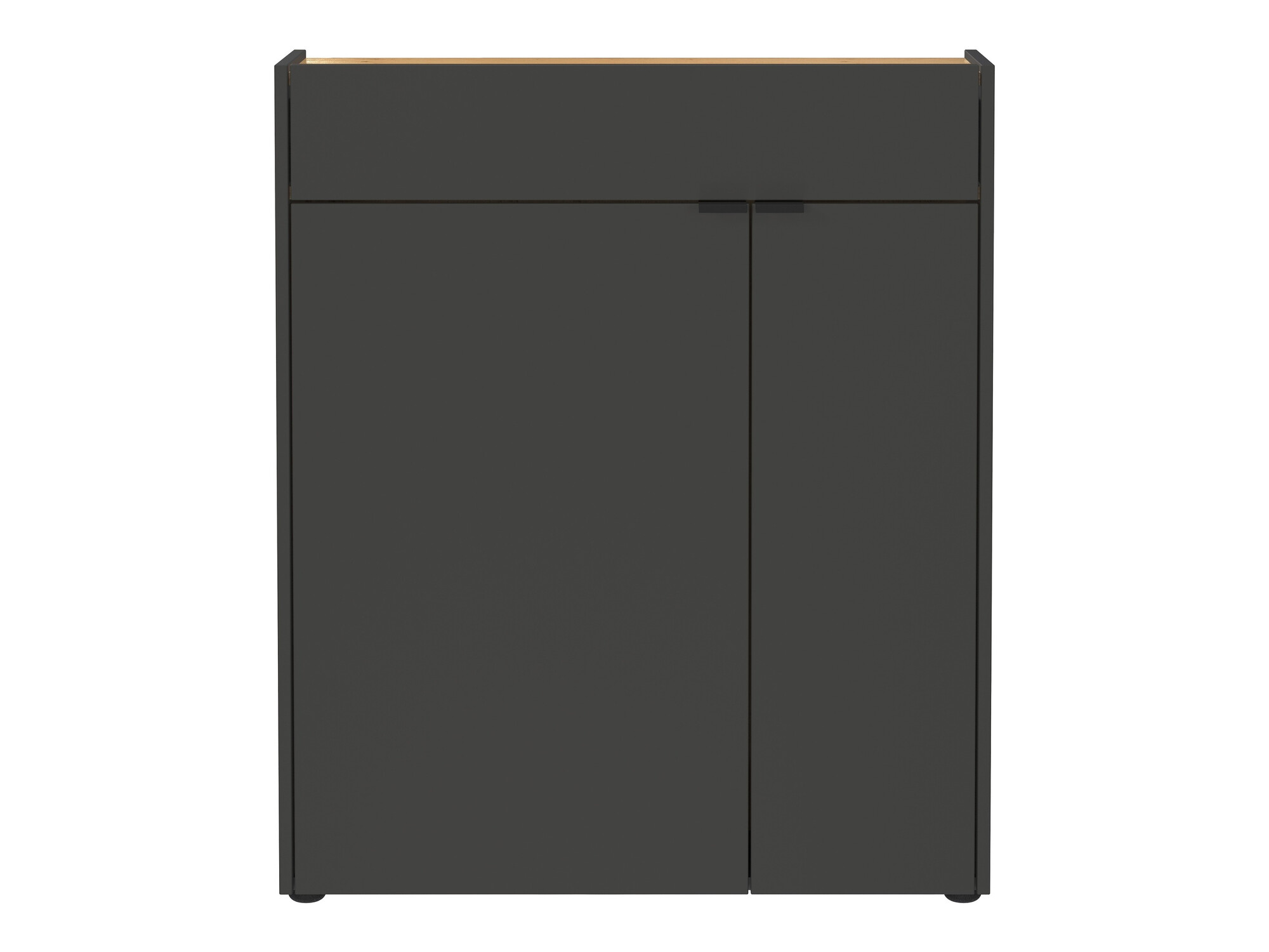 Етажерка за обувки Cirsale 110 (Графит + Navarra дъб)