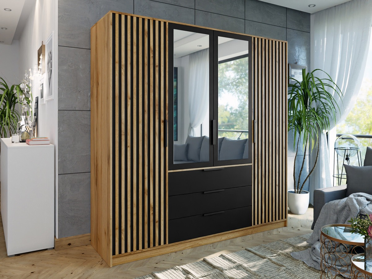 Гардероб Collis V (Дъб уотан)