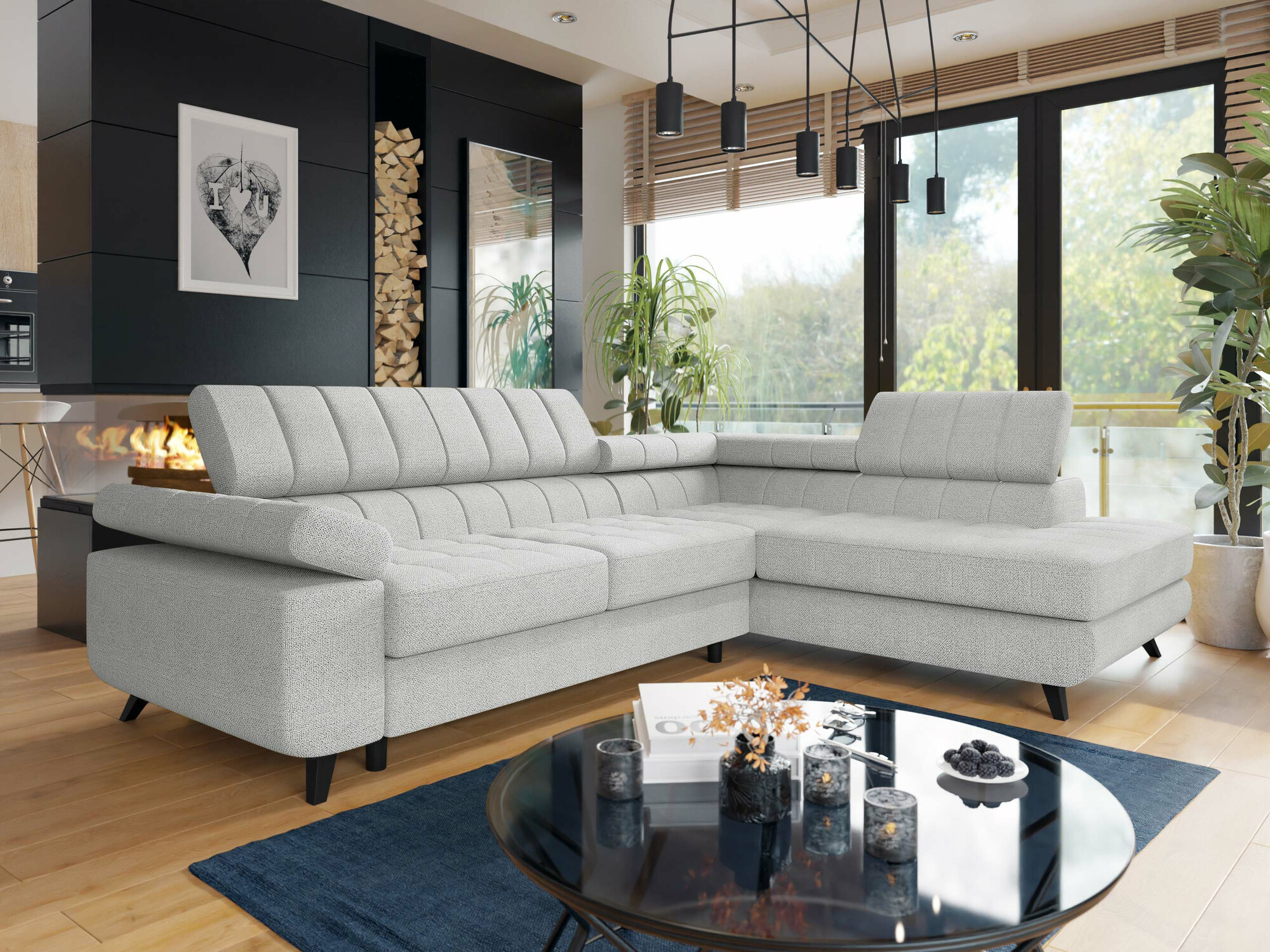 Ъглов диван Comfivo Agnus (Sicuro 65)