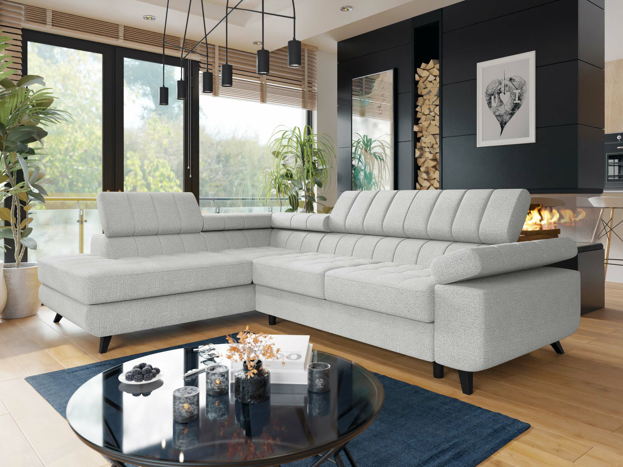 Ъглов диван Comfivo Agnus (Sicuro 65)