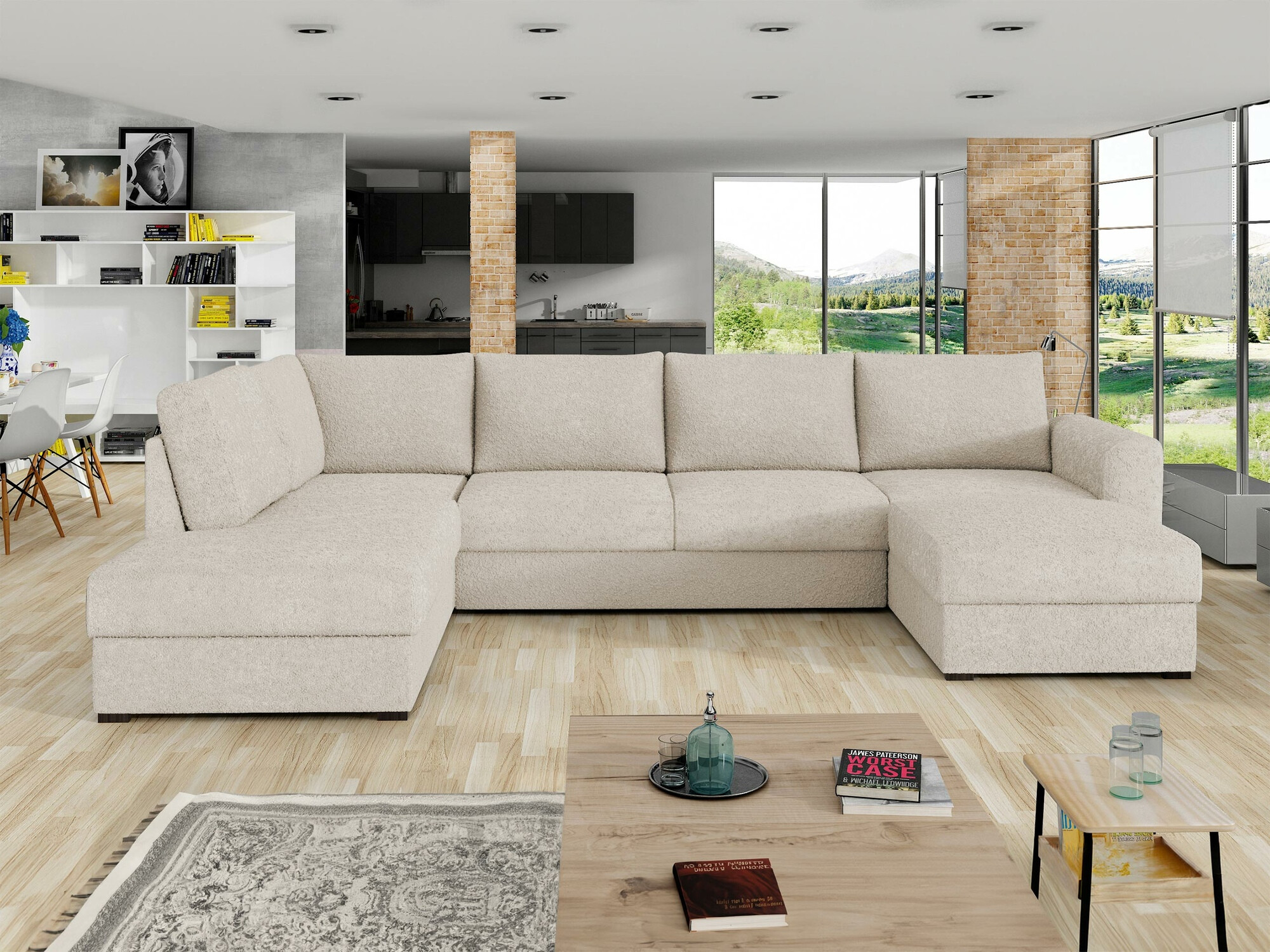 Ъглов диван Comfivo Flumen (Abriamo 03)