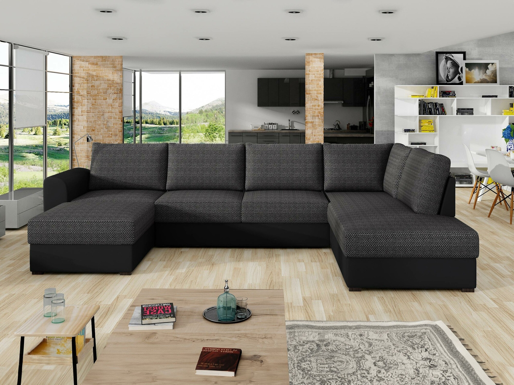 Ъглов диван Comfivo Flumen (Soft 011 + Majorka 03)