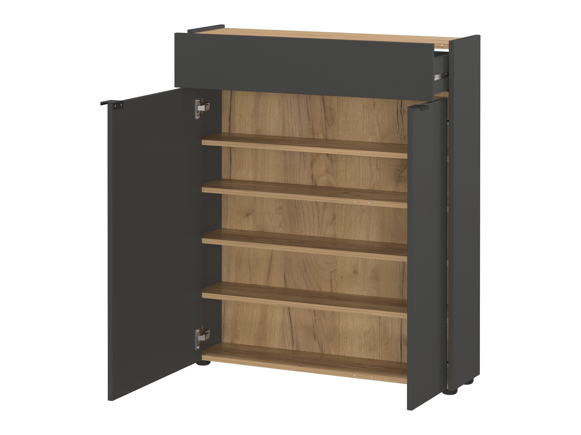 Комплект за антре Cirsale 111 (Графит + Navarra дъб)