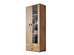 Етажерка Tornola 105 (Дъб левка + Черен)