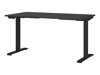 Офис бюро с регулируема височина Vesbeno 105 (Графит + Черен)