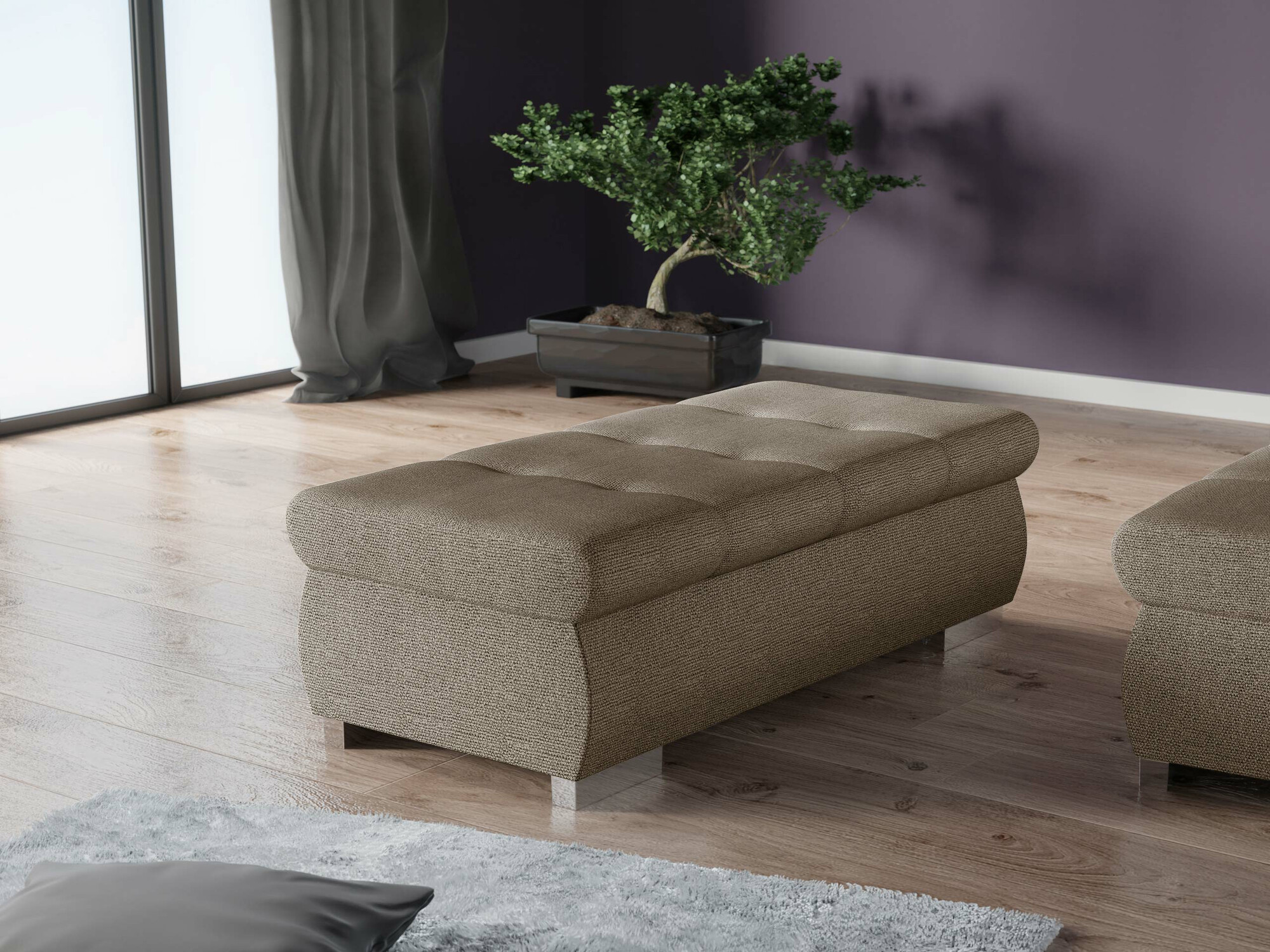 Тапицирана пейка Comfivo 123 (Sicuro 45)