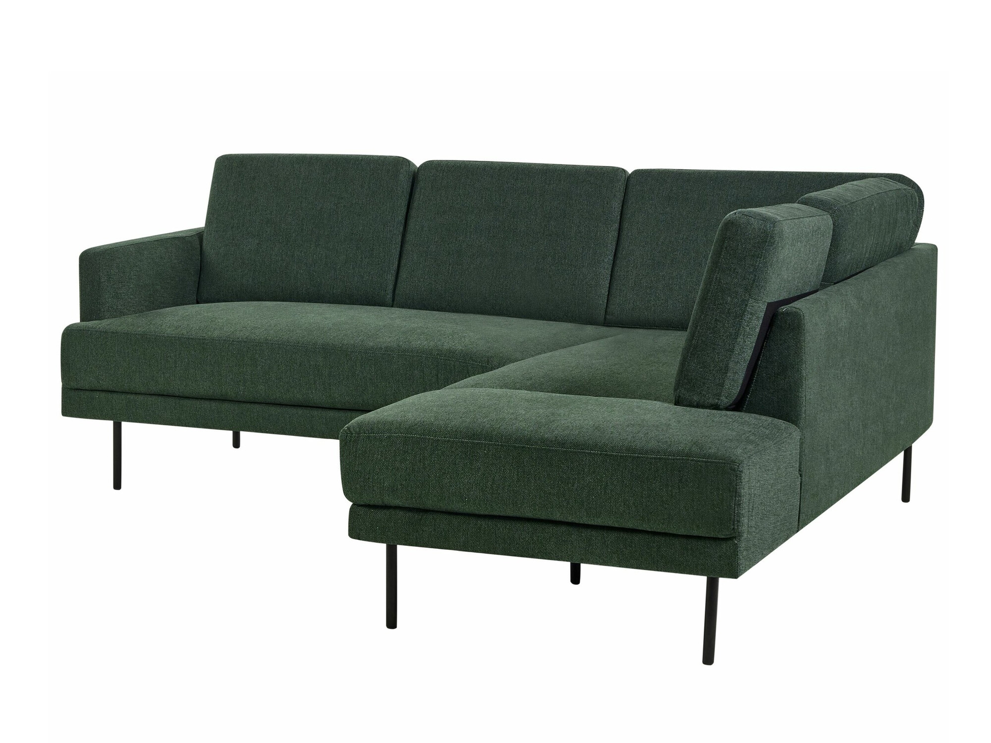 Ъглов диван Salmono 100 (Тъмно зелено)