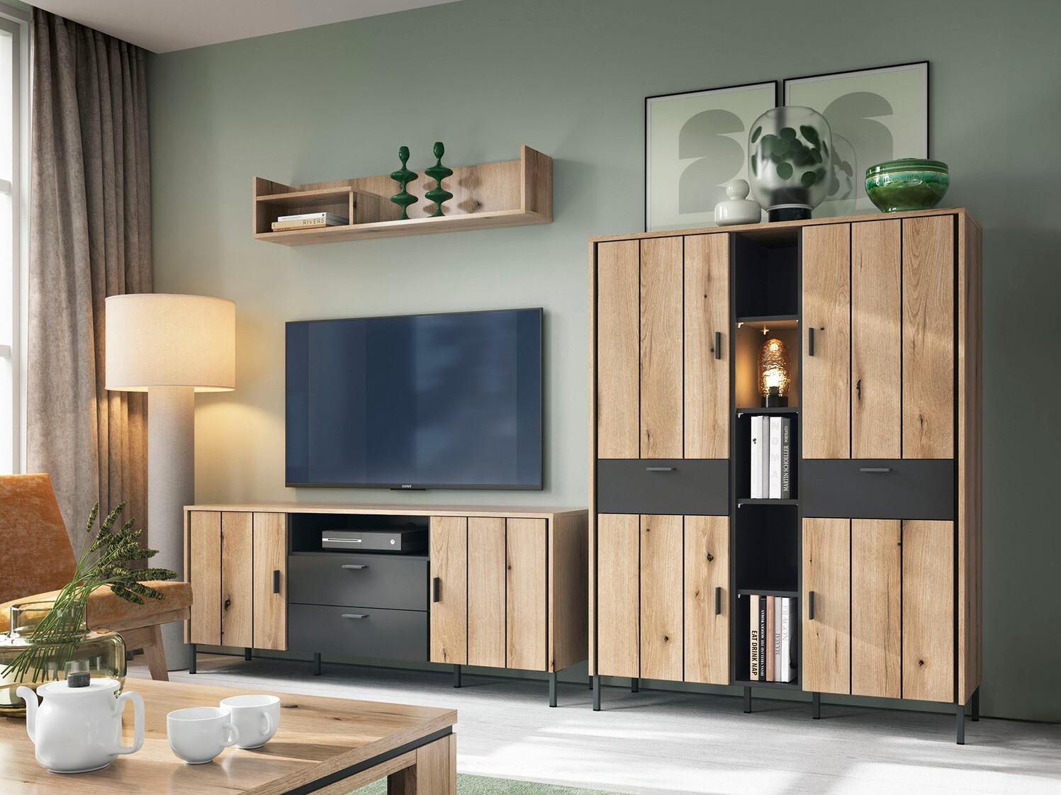 Стенна етажерка Morelmi 106